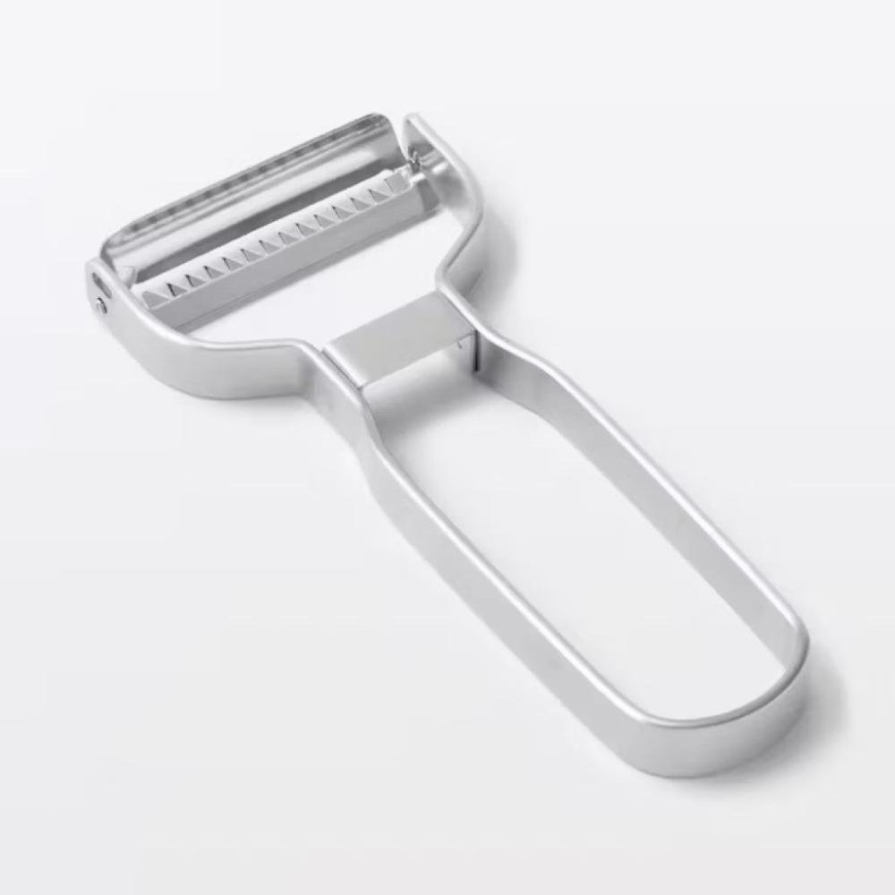 【預購】日本 MUJI 無印良品 不銹鋼刨刀 削皮器 切絲削皮器 高麗菜專用削皮器-細節圖7