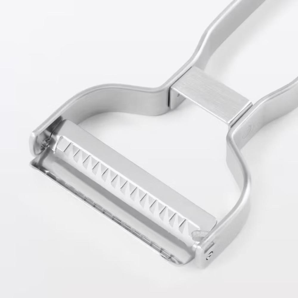 【預購】日本 MUJI 無印良品 不銹鋼刨刀 削皮器 切絲削皮器 高麗菜專用削皮器-細節圖8