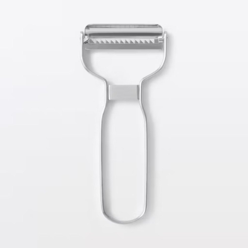 【預購】日本 MUJI 無印良品 不銹鋼刨刀 削皮器 切絲削皮器 高麗菜專用削皮器-規格圖11