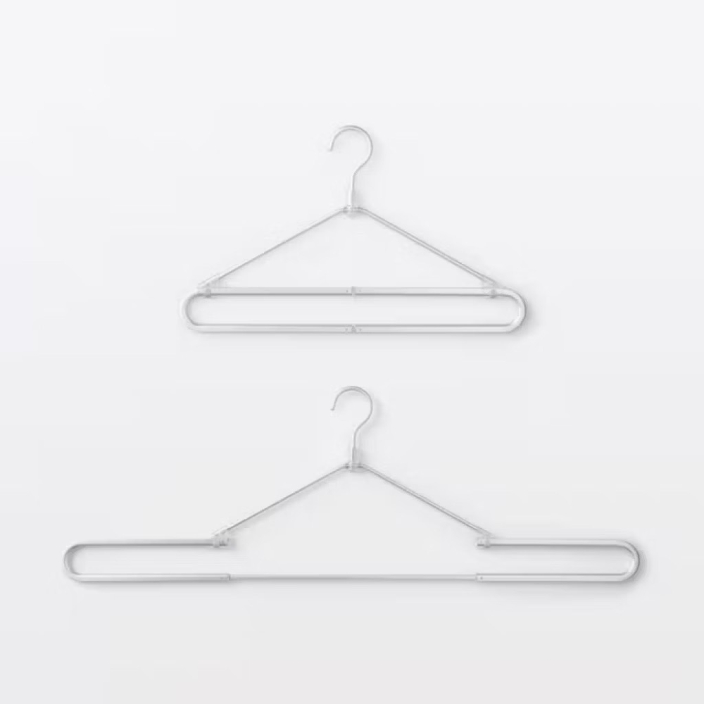 【預購】日本 MUJI 無印良品 鋁製伸縮衣架-細節圖8