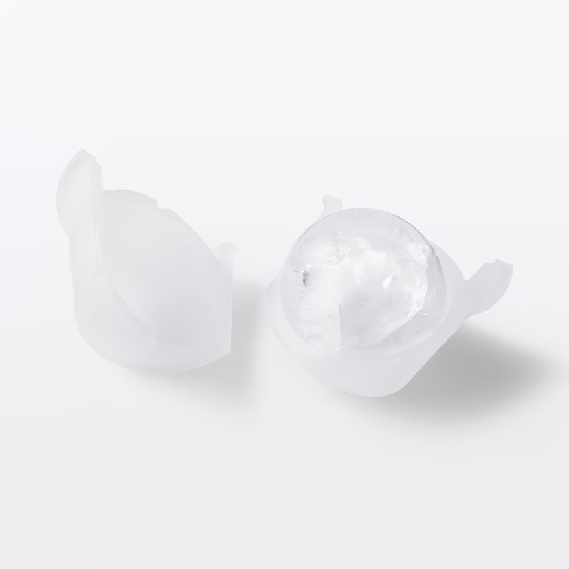 【預購】日本 MUJI 無印良品 圓形冰球製冰器（球形冰塊）-細節圖3