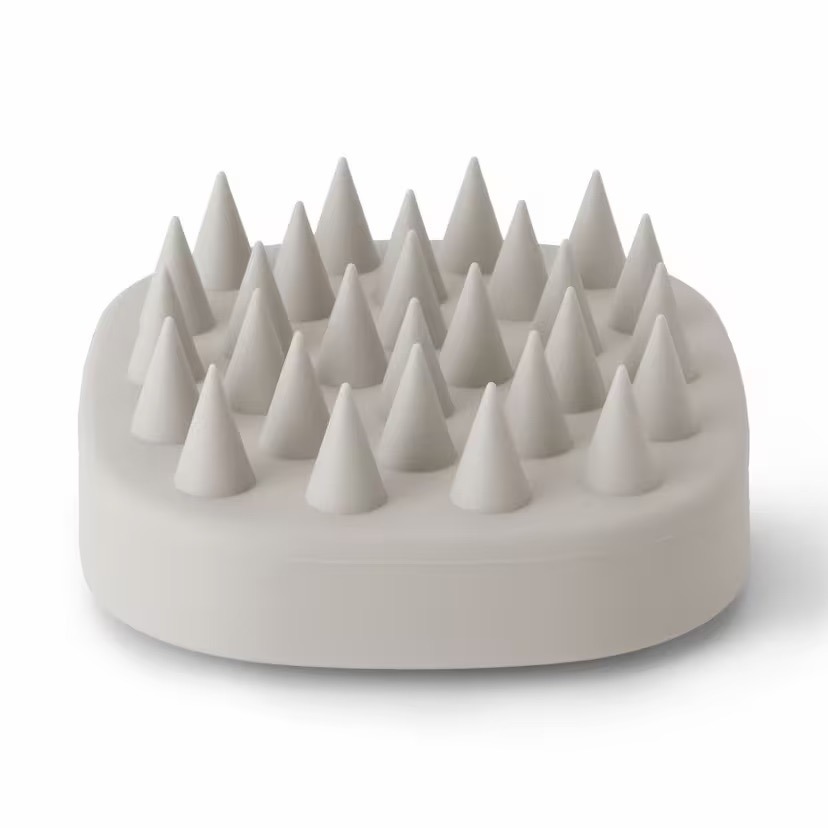 【預購】日本 MUJI 無印良品 矽膠頭皮按摩刷 / 矽膠洗髮按摩刷-規格圖1