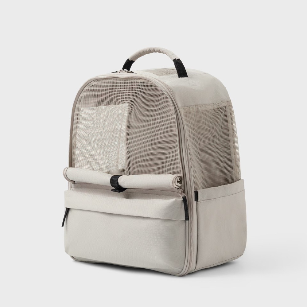 【預購】日本 MUJI 無印良品 寵物用背包型外出提袋-細節圖3