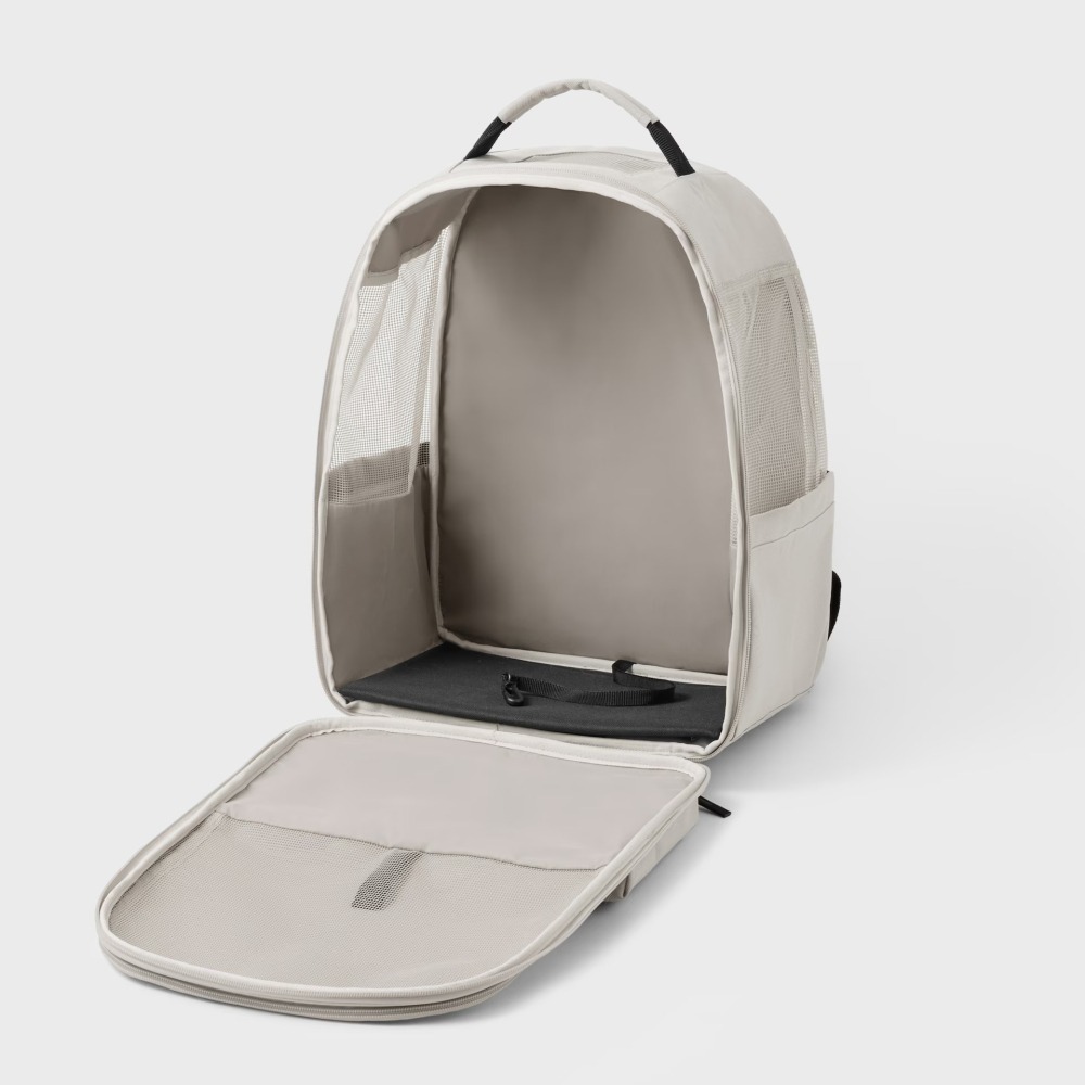 【預購】日本 MUJI 無印良品 寵物用背包型外出提袋-細節圖6