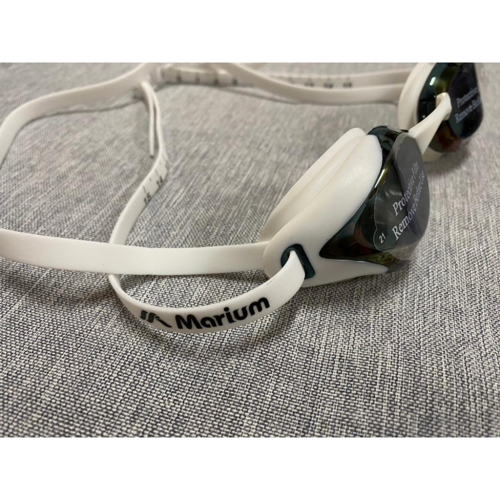 【MARIUM】 電鍍泳鏡 鏡面處理蛙鏡 競賽型 游泳 競泳 商品實拍 MAR-9502 抗UV 防霧-細節圖5