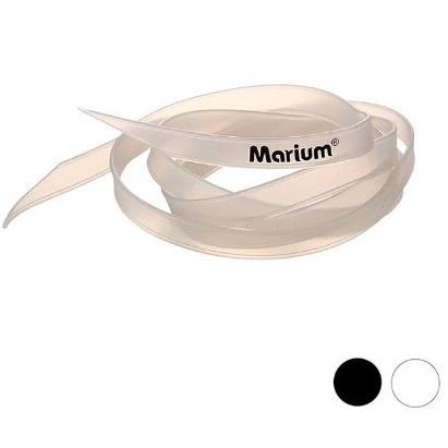 現貨快速出貨【MARIUM】🏊扁型/圓形蛙鏡鏡帶 競賽型泳鏡鏡帶 黑白二色  MAR-7504 / MAR-7505-細節圖2