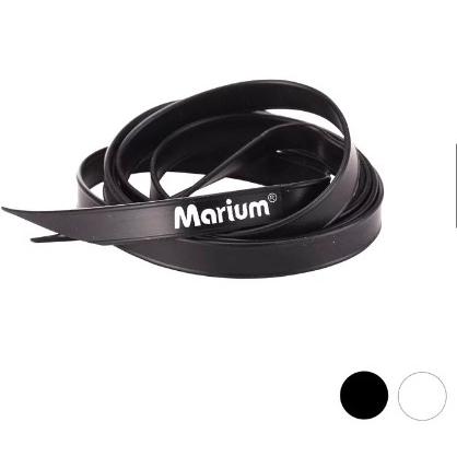 現貨快速出貨【MARIUM】🏊扁型/圓形蛙鏡鏡帶 競賽型泳鏡鏡帶 黑白二色  MAR-7504 / MAR-7505-細節圖3