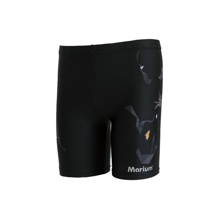 【MARIUM】成人休閒三分泳褲 男生泳褲 泳褲 游泳 泡湯 溫泉 平口泳褲 休閒平口褲 MAR-23163 大尺碼-細節圖6