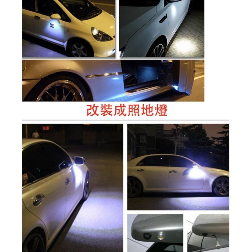 led 牛眼魚眼燈 12V 防水高亮 鷹眼 LED燈 日行燈 霧燈 18mm 23mm 煞車方向燈 倒車燈 照明照地燈-細節圖5
