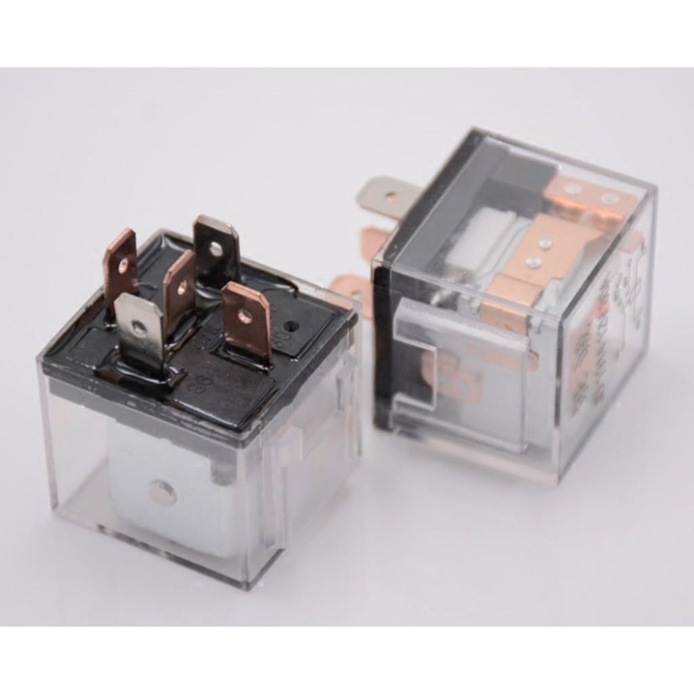 車用 大功率 Relay 12V 24V 40A 80A 4腳 5腳 繼電器 防水 耐高溫 付插座線 日行燈 霧燈-細節圖4