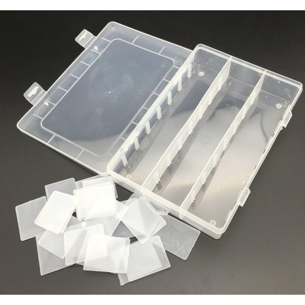 模型零件元件盒 電子零件盒 多功能塑料收納盒 螺絲收纳盒 内部可分拆 首飾化妝品飾品收納盒 分類盒 透明塑料盒-細節圖6