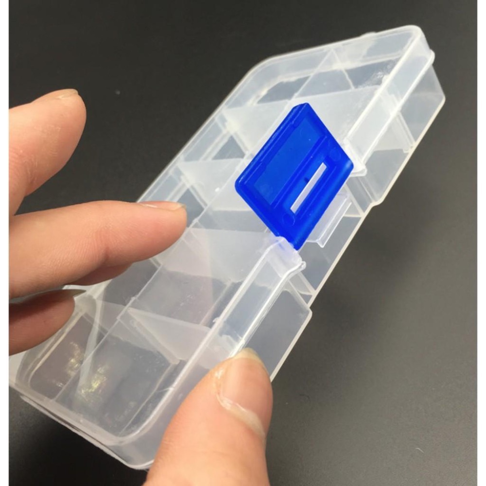 模型零件元件盒 電子零件盒 多功能塑料收納盒 螺絲收纳盒 内部可分拆 首飾化妝品飾品收納盒 分類盒 透明塑料盒-細節圖8