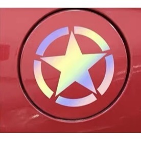 2張 防水 貼紙 美國五角星 二戰美軍星貼 車貼 油箱蓋貼 安全帽貼 反光貼 後擋貼 車身貼 彩貼 飾貼 客製-細節圖3