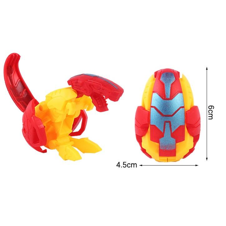 【小資特】恐龍變形 變形玩具 蛋兒童仿真龍蛋 奧特蛋套裝 男孩禮物品 玩具-細節圖6