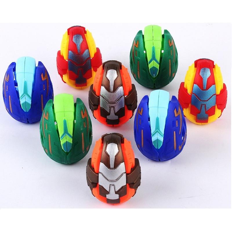 【小資特】恐龍變形 變形玩具 蛋兒童仿真龍蛋 奧特蛋套裝 男孩禮物品 玩具-細節圖7