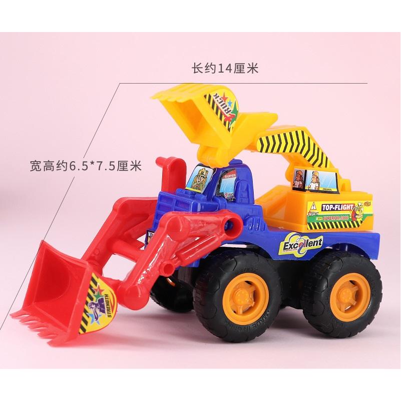 【小資特】水泥車 慣性工程車 兒童玩具 慣性功能工程車 滑行車 玩具車-細節圖2