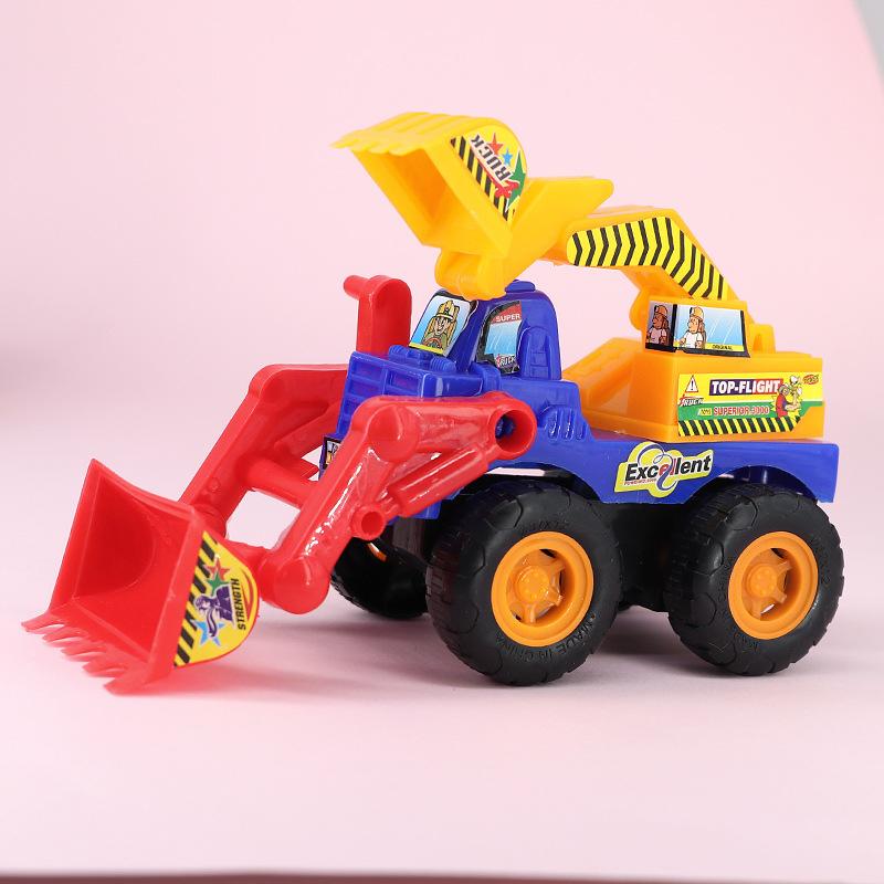 【小資特】水泥車 慣性工程車 兒童玩具 慣性功能工程車 滑行車 玩具車-細節圖4