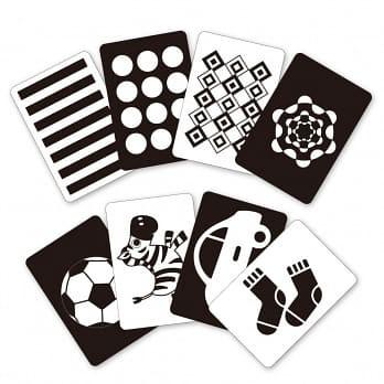 【小資特】識字卡 0歲早教卡：黑與白 0歲早教卡：形與色 1歲早教卡：動物 2歲早教卡：數字123 學習卡-細節圖2