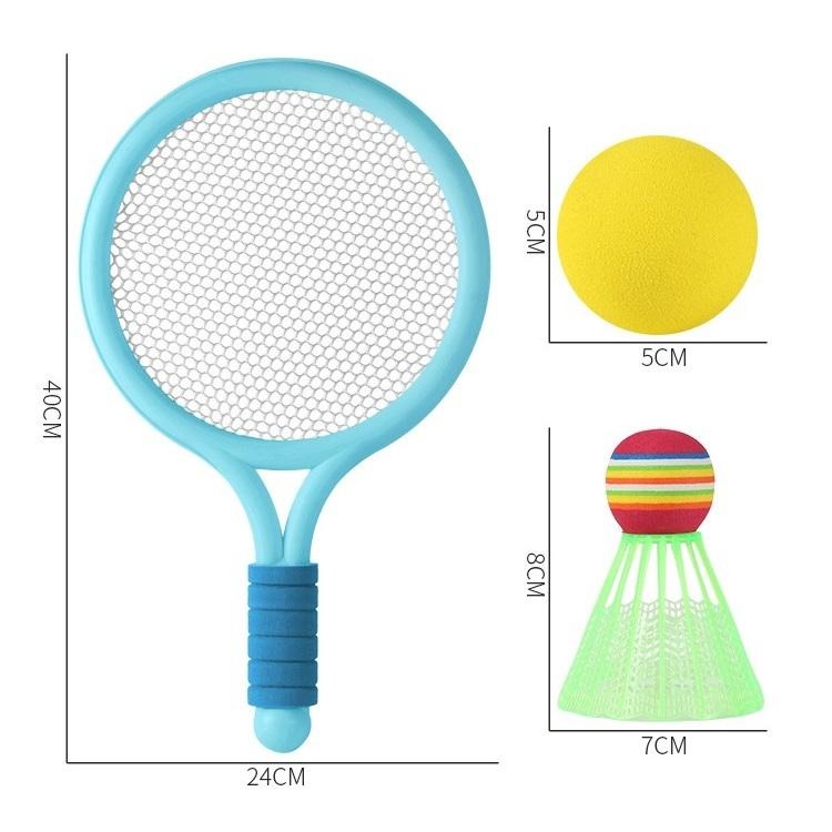 【小資特】 兒童羽毛球 兒童羽毛球拍 兒童網球拍 幼兒球拍 兒童休閒玩具 親子 小朋友羽毛球 兒童運動玩具 小孩羽球組-細節圖2