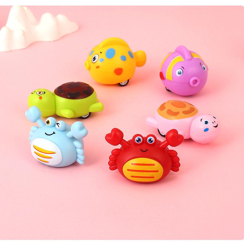 【小資特】超可愛動物回力小汽車 迷你可愛小動物慣性汽車 幼稚園兒童獎勵小獎品玩具 卡通動物迴力車 動物迷你迴力車-細節圖8