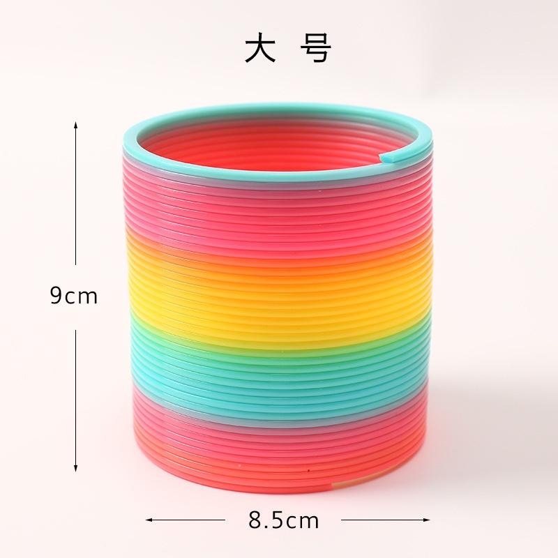 【小資特】手腦訓練玩具 彈簧圈 彩虹圈 魔力彩虹圈 妙妙圈 特技玩具 表演玩具 懷舊玩具 復古玩具-細節圖7