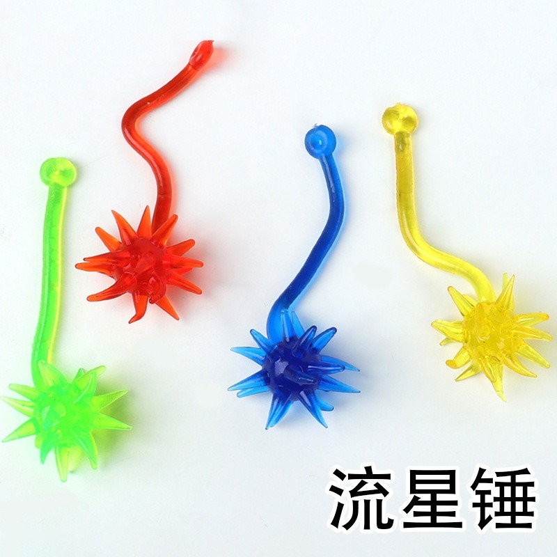 【小資特】創意整蠱彈性伸縮粘性手掌 懷舊黏性玩具 傳統童玩 懷舊玩具 海洋動物 壁虎 黏黏手 蜘蛛網  黏牆蜘蛛人-規格圖9
