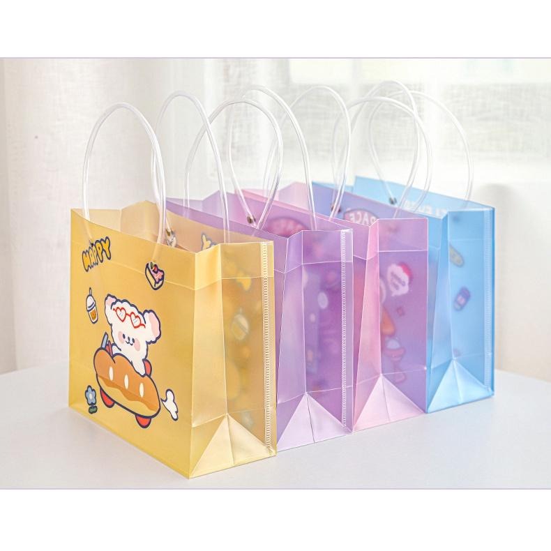 【小資特】美術袋 防水袋 提袋 可愛卡通袋 可愛手提袋 禮物袋 雜物袋 隨手袋 禮品袋 學生戶外便攜手提包-細節圖8