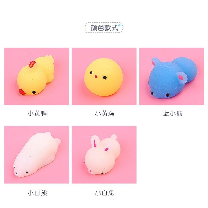 【小資特】鴨子捏捏樂 鴨子捏捏樂 動物捏捏玩具 貓爪捏捏樂 冰塊捏捏樂 紓壓小物 療癒 按壓小物-細節圖5