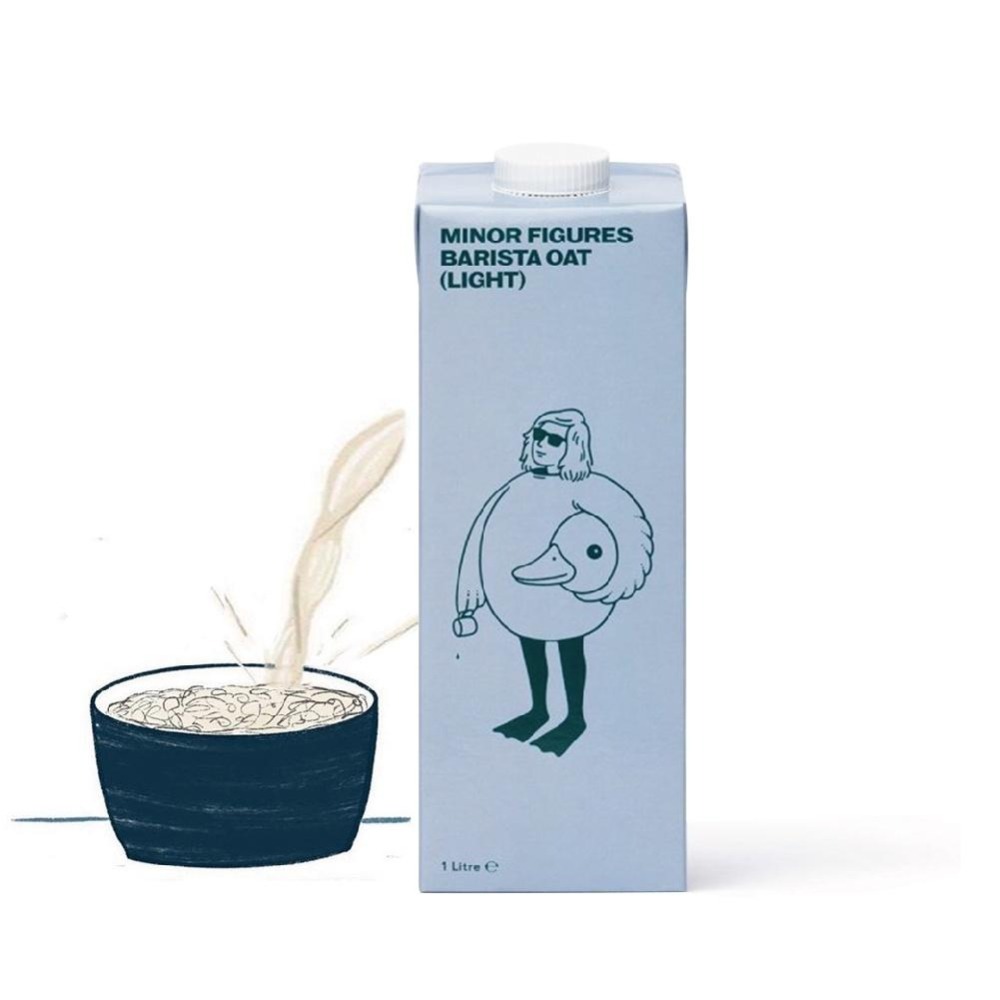 【Minor Figures】小人物低脂版燕麥奶-咖啡師 1000ml/瓶 (6入/箱) (免運) | 素食奶 乳糖不耐-細節圖8