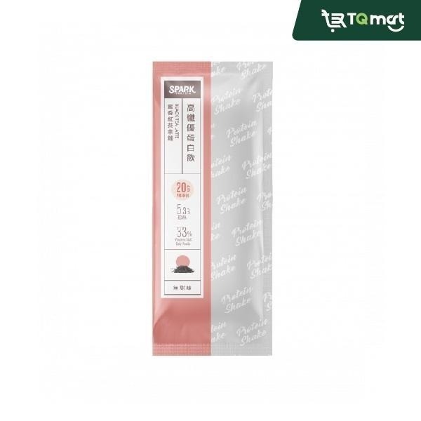 【spark Protein】Spark Shake高纖優蛋白飲_蜜香紅茶拿鐵(無甜味) 10入/包 短效期 蛋白粉-細節圖2