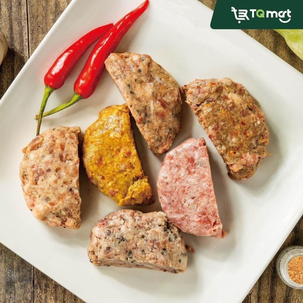 【胡同】日本A5和牛漢堡排100g/顆 (綜合10入組) 日式咖哩/松露/義式香草/黑胡椒/辣味各2 (宅配寄出)-細節圖4