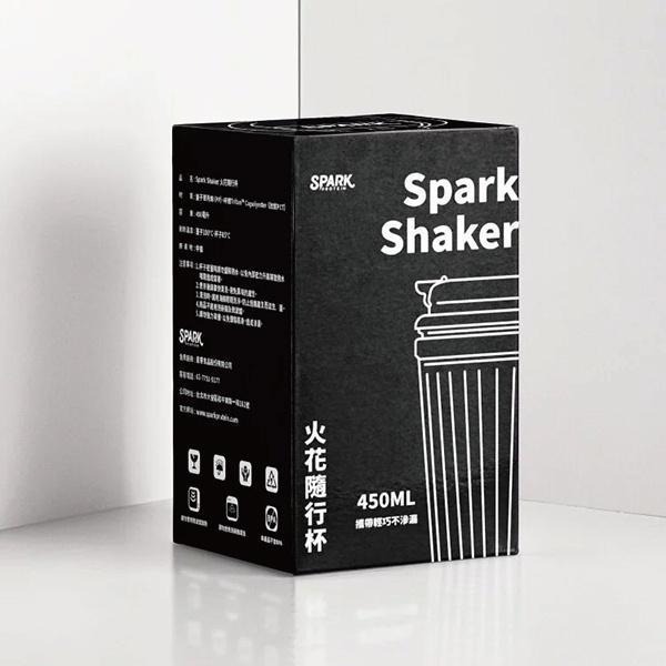 【Spark Protein】火花隨行杯 (黑/白/紅 450ml) 蛋白杯 搖搖杯 無鋼球 隨身杯 環保杯 現貨-細節圖4