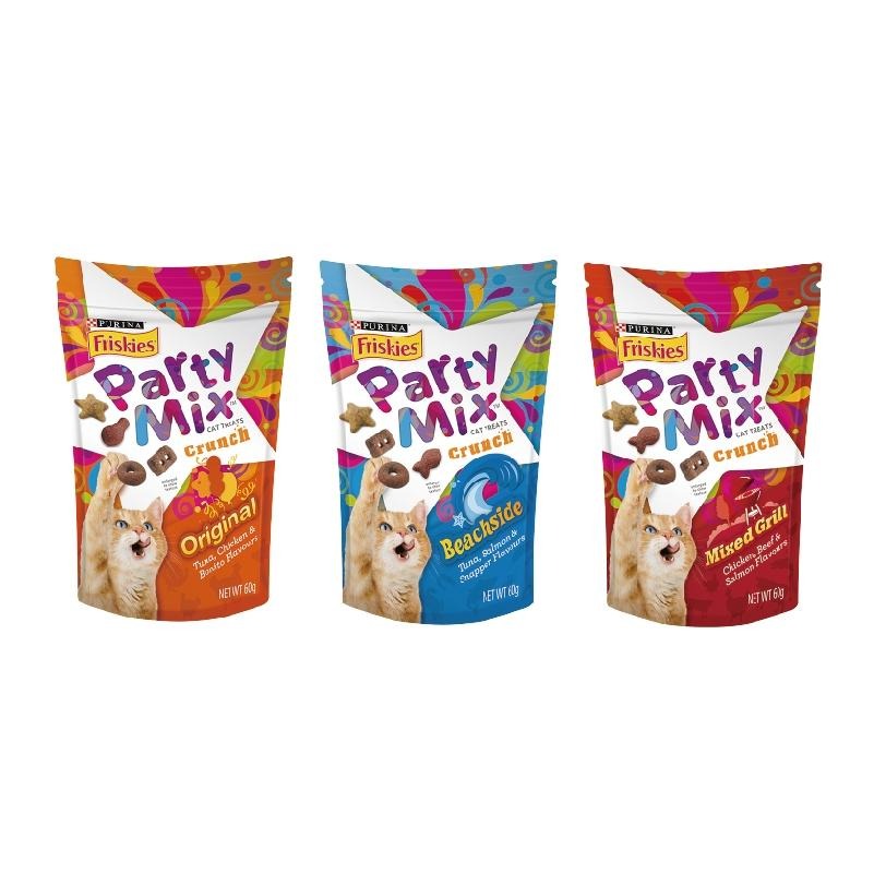 【Friskies 喜躍】Party Mix 香酥餅 (原味/海洋/烤肉 60g) 現貨 |TQ MART-細節圖2