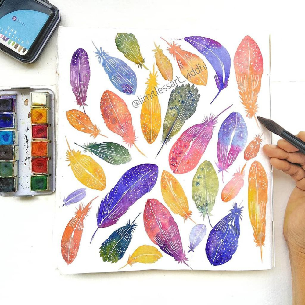 【老帳仁】Art Philosophy 藝術家級12色塊狀水彩 The Classics 就是經典 Prima-細節圖3