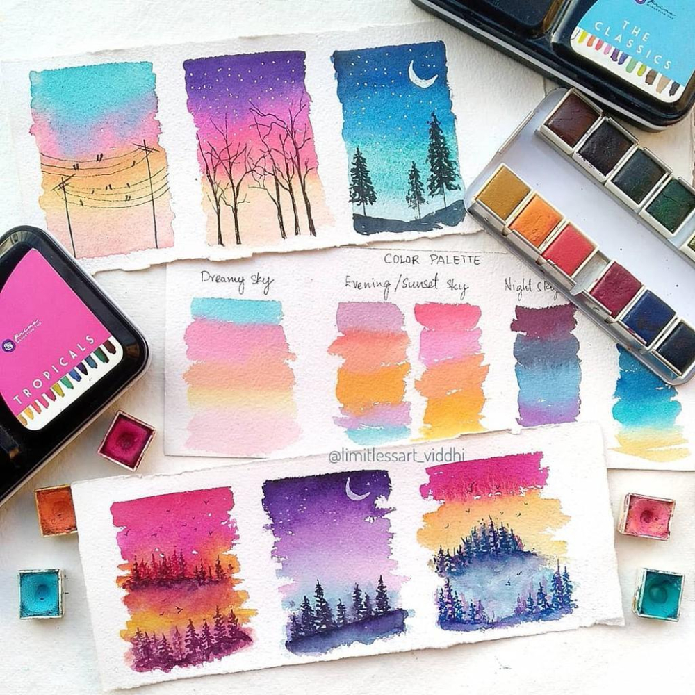 【老帳仁】Art Philosophy 藝術家級12色塊狀水彩 The Classics 就是經典 Prima-細節圖7