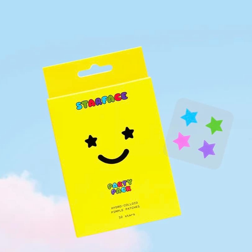 現貨 美國 Starface 五芒星 痘痘貼 32貼 blackpink rose justin-細節圖4