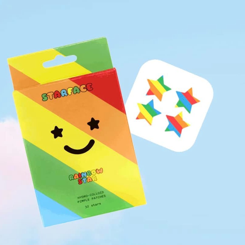現貨 美國 Starface 五芒星 痘痘貼 32貼 blackpink rose justin-細節圖5