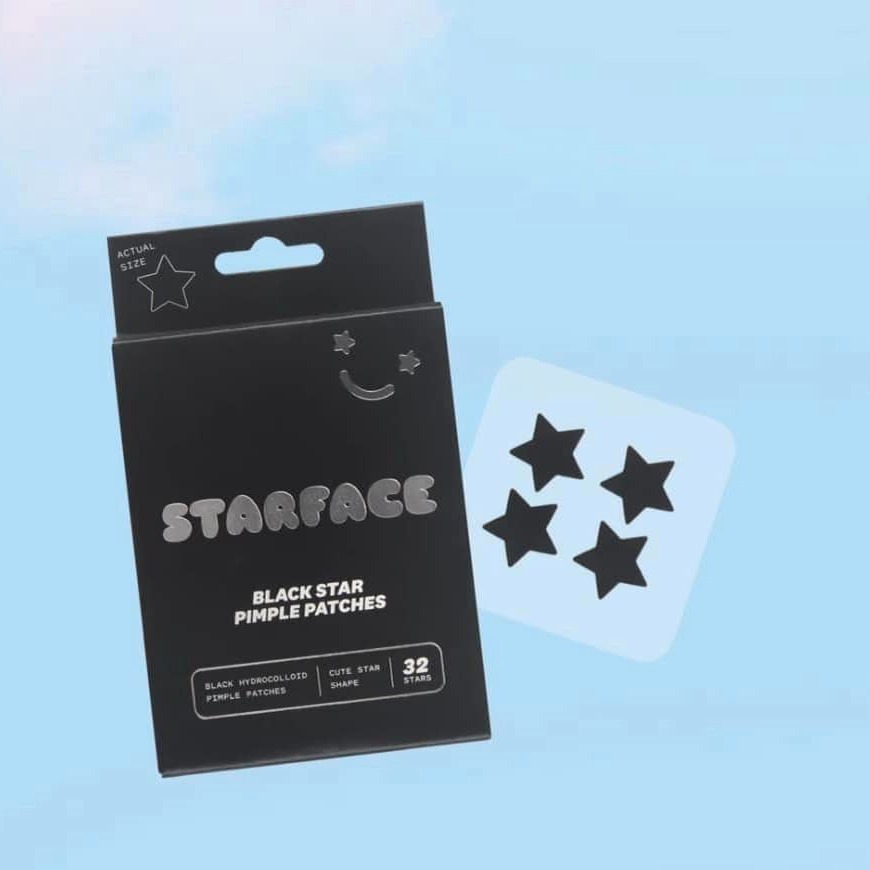 現貨 美國 Starface 五芒星 痘痘貼 32貼 blackpink rose justin-細節圖8