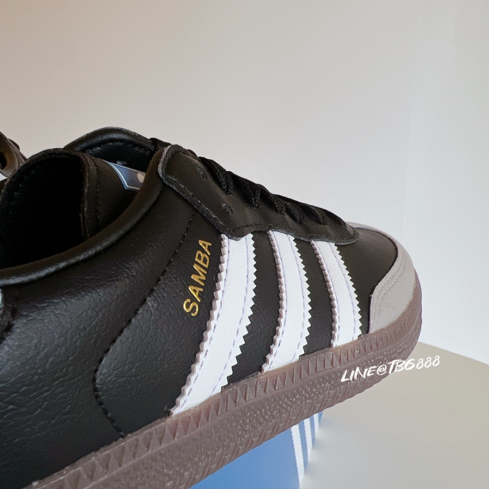 美國購入 Adidas Samba Vegan 黑灰配色 保證真品 24cm-細節圖8