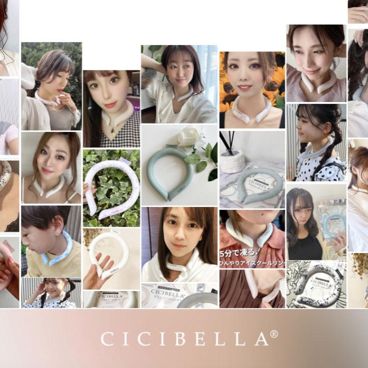 🇯🇵 日本 CICIBELLA  #涼感降溫頸圈 ❄️  #保持溫度28以下的涼爽環-細節圖2