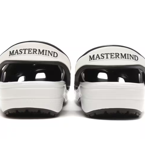 🇯🇵 日本 限量聯名 Mastermind × Crocs Classic Clog 黑白賣場-細節圖8