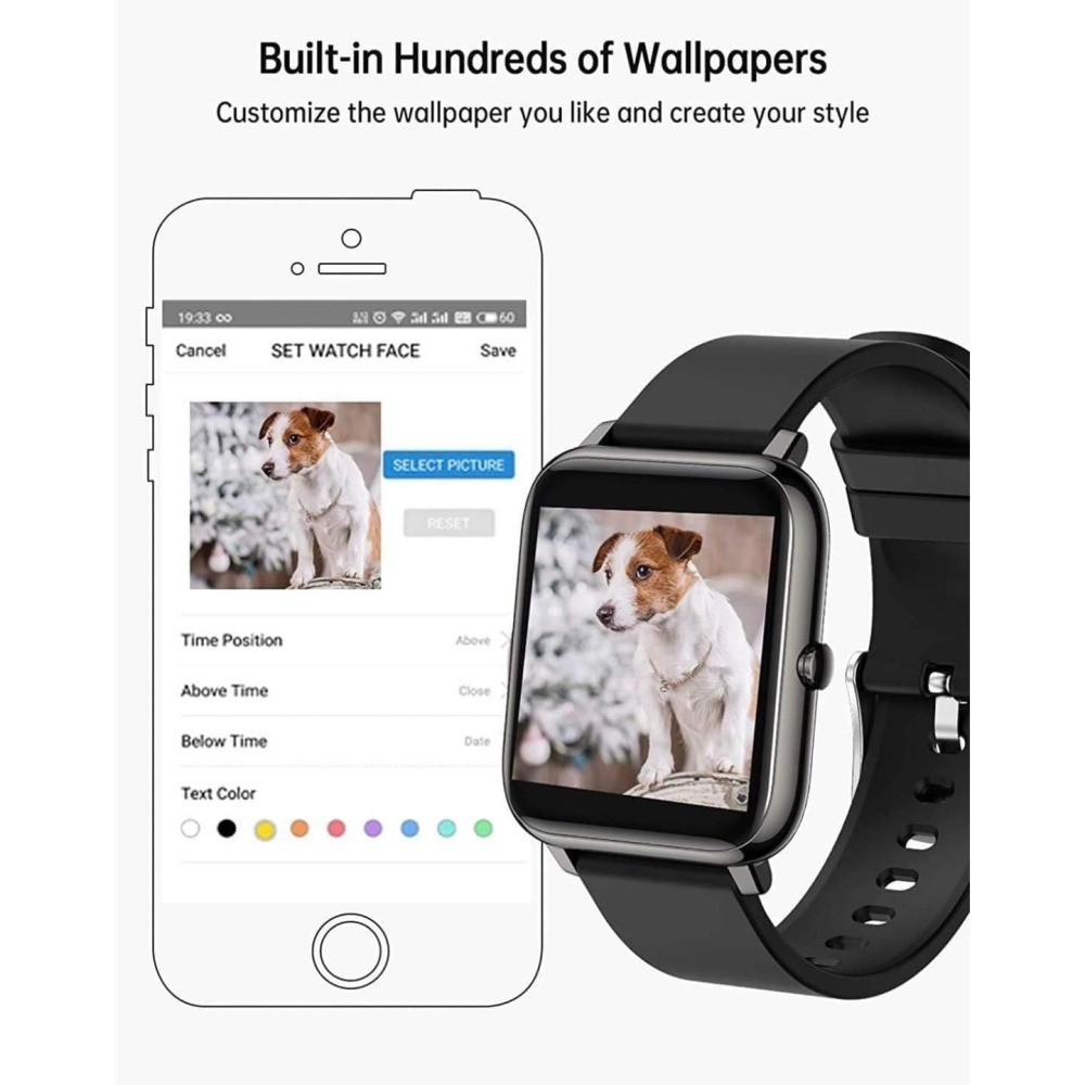 美國 Popglory Smartwatch 智慧型手錶⌚️-細節圖2
