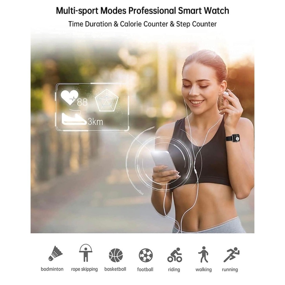 美國 Popglory Smartwatch 智慧型手錶⌚️-細節圖3