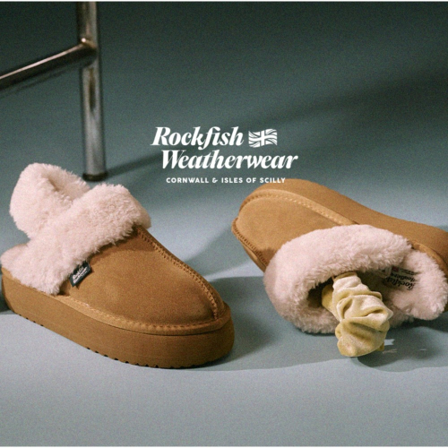 🇰🇷 韓國新款 Rockfish 厚底 毛拖鞋 涼鞋 後腳跟可拆 （附兩種扣帶，毛毛、天鵝絨絲帶）穆勒鞋 栗子色