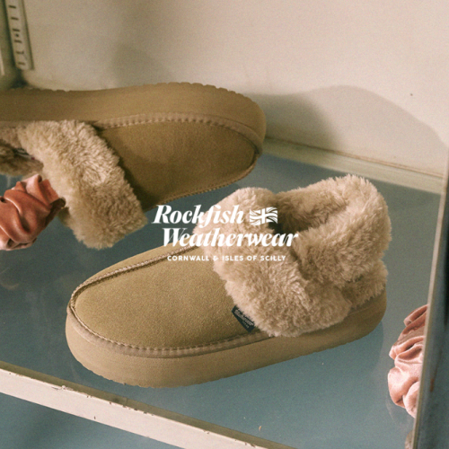 🇰🇷 韓國新款 Rockfish 厚底 毛拖鞋 涼鞋 後腳跟可拆 （附兩種扣帶，毛毛、天鵝絨絲帶）灰褐色