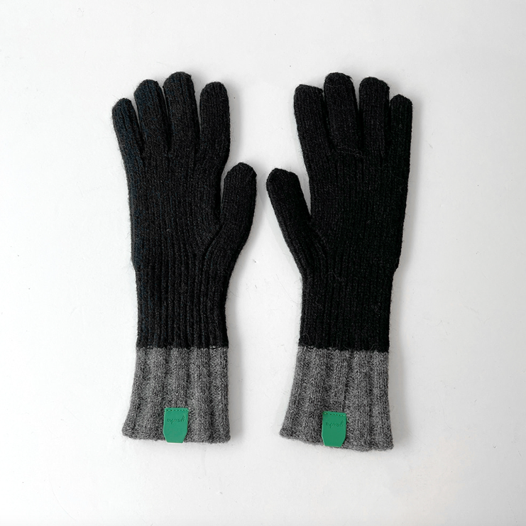 🇰🇷韓國同步上新 looknone 雙色手指孔手套-細節圖6