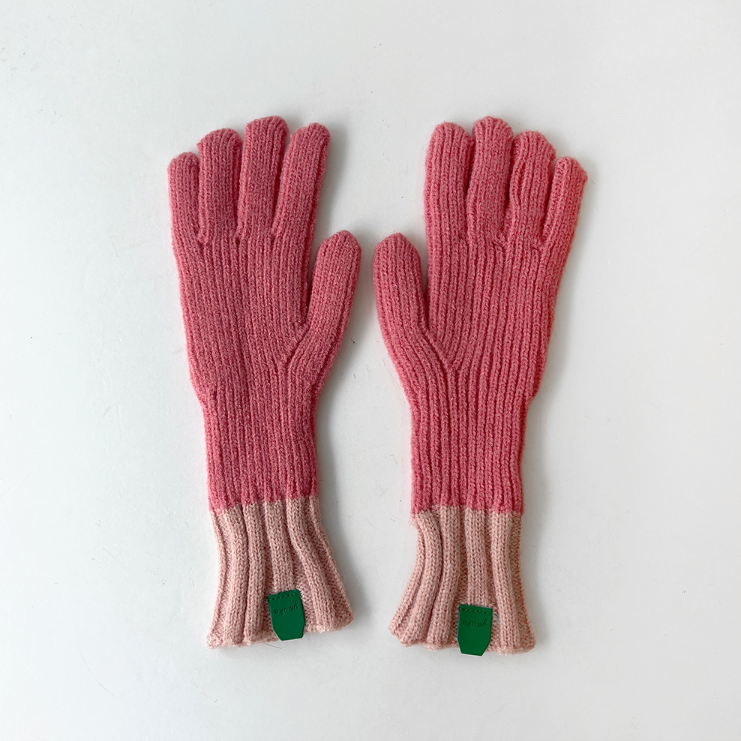 🇰🇷韓國同步上新 looknone 雙色手指孔手套-細節圖7