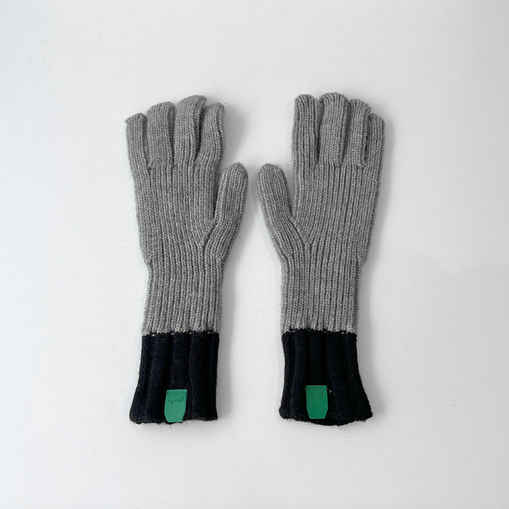 🇰🇷韓國同步上新 looknone 雙色手指孔手套-細節圖11