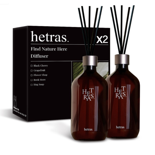 韓國 hetras 香氣持久 室內 擴香 大容量 500ml*2 ( 500ml * 2入組）