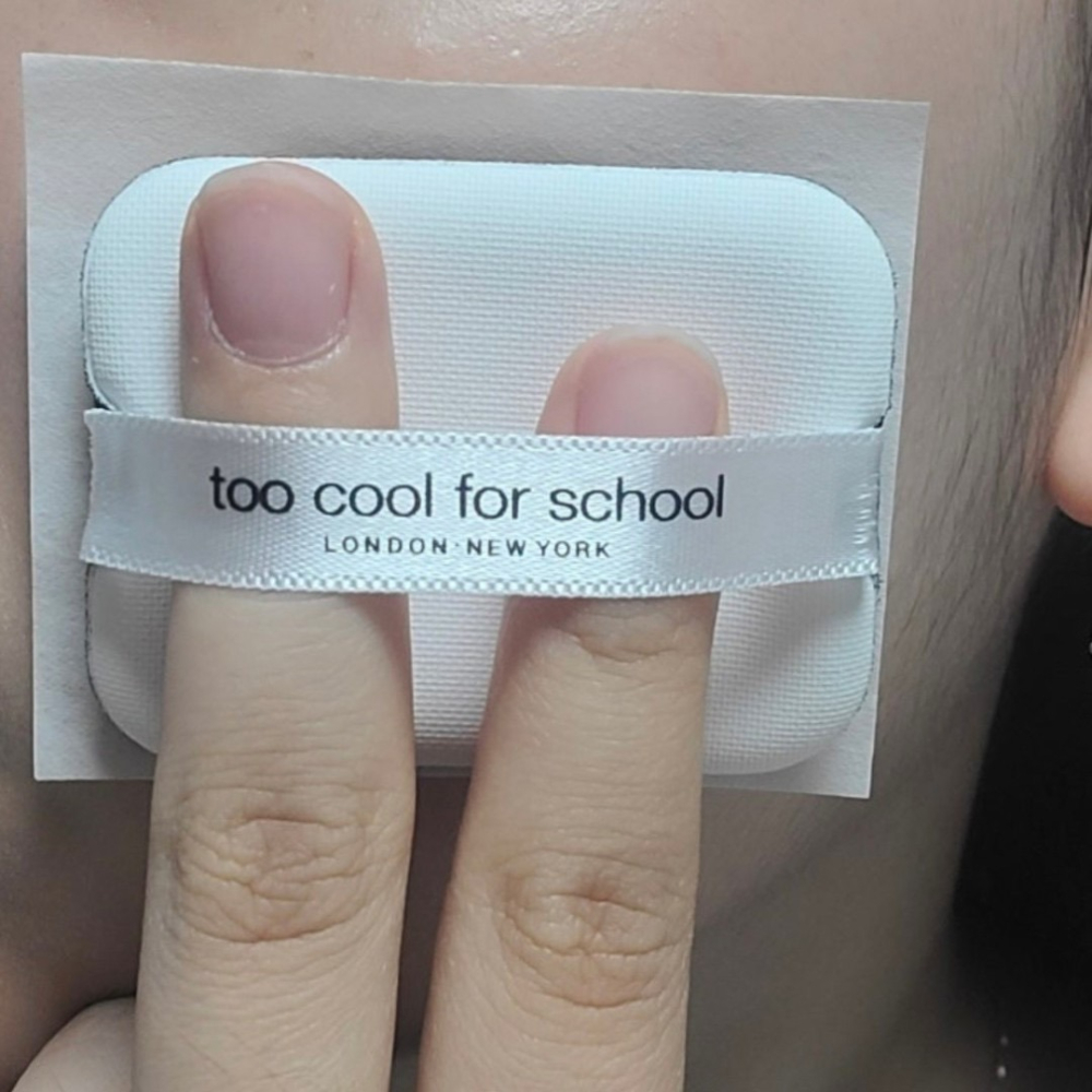 🇰🇷 韓國 too cool for school #不沾手粉撲式吸油面紙盒組-細節圖10